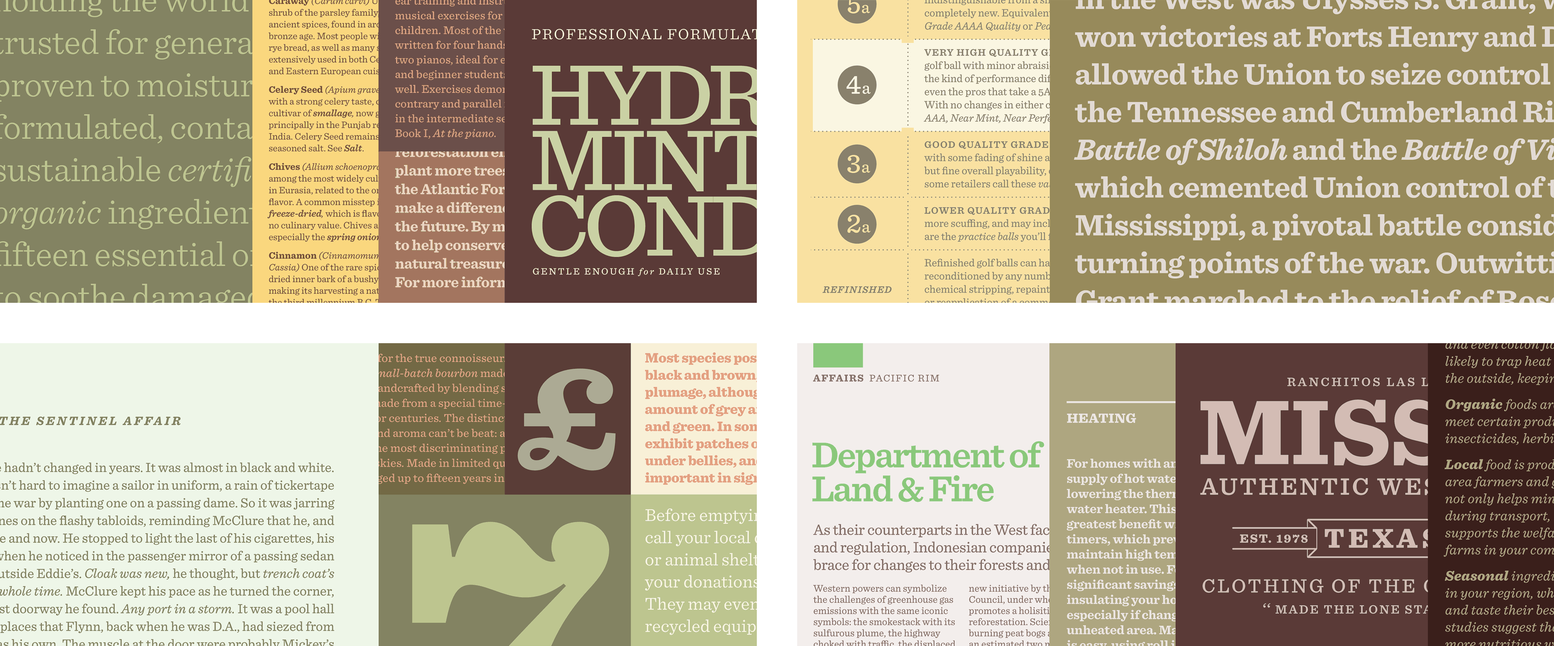 H&Co Sentinel Font Art